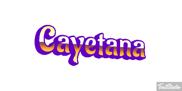 Cayetana Tekst effect