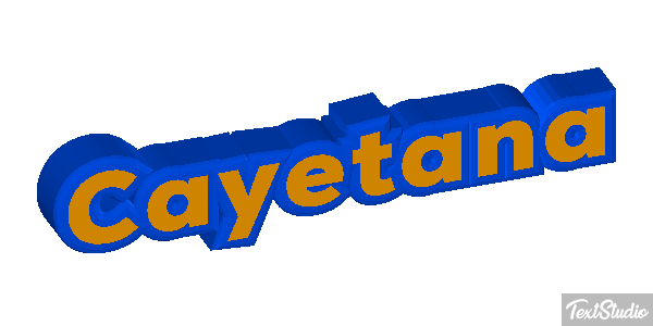 Cayetana Tekst effect
