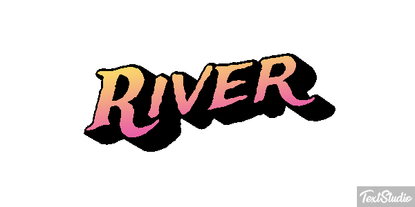 River テキスト効果
