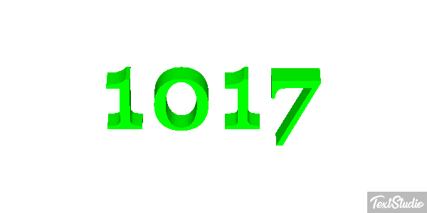 1017 Effetto testo