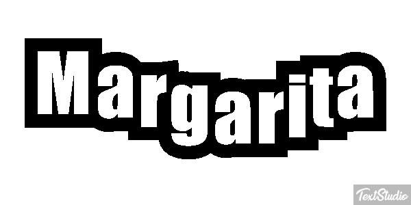 Margarita Efecto de texto