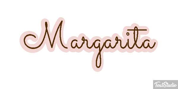 Margarita Efecto de texto