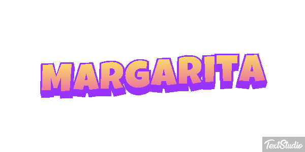 Margarita Efecto de texto