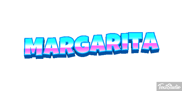 Margarita Efecto de texto