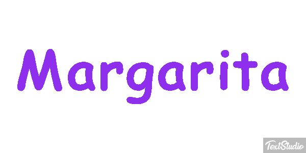 Margarita Efecto de texto