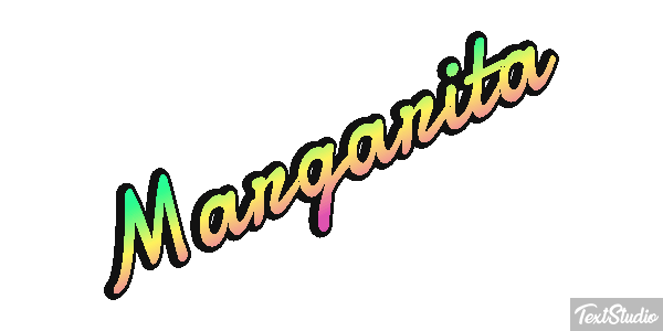 Margarita Efecto de texto