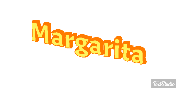 Margarita Efecto de texto