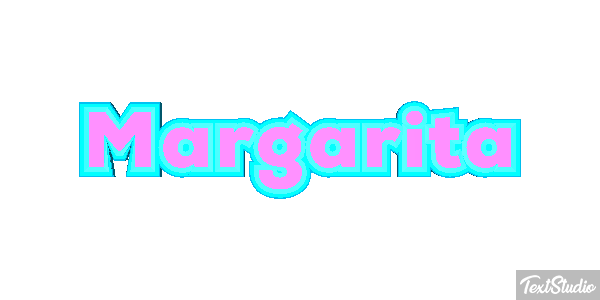Margarita Efecto de texto