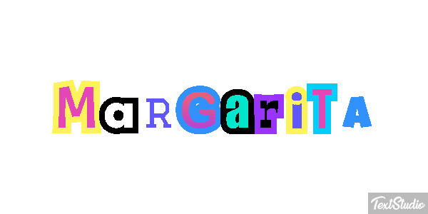 Margarita Efecto de texto