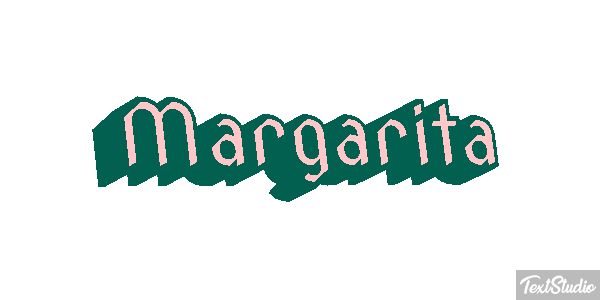 Margarita Efecto de texto