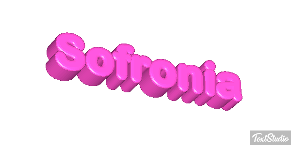 Sofronia Effetto testo