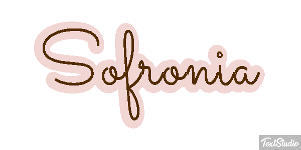 Sofronia Effetto testo