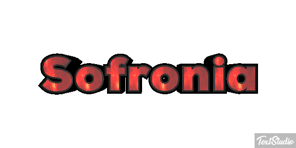 Sofronia Effetto testo
