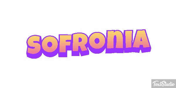 Sofronia Effetto testo