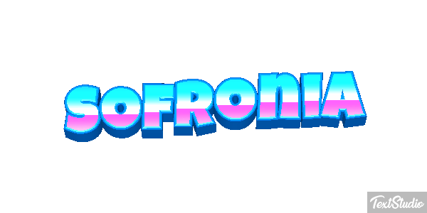 Sofronia Effetto testo