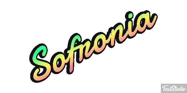 Sofronia Effetto testo