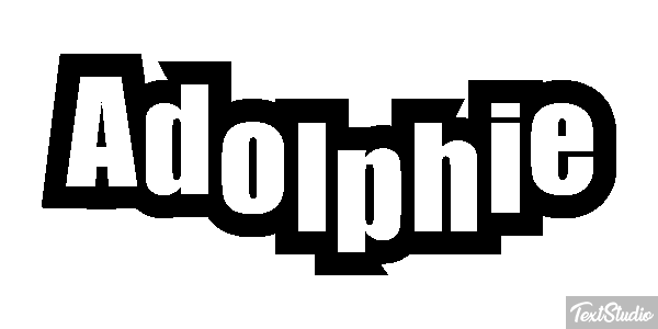 Adolphie Effet de texte
