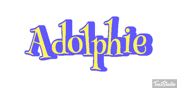 Adolphie Effet de texte