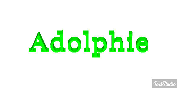 Adolphie Effet de texte