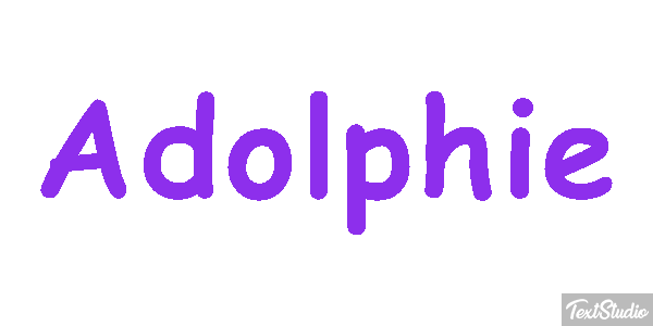 Adolphie Effet de texte