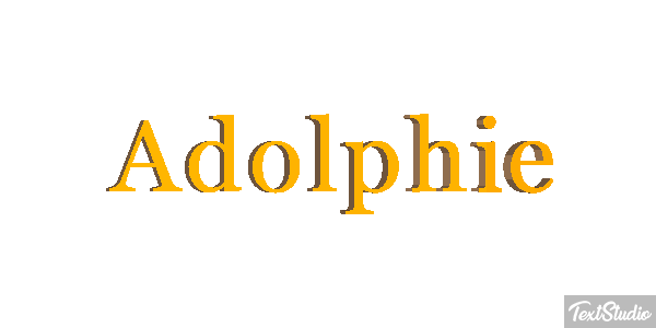 Adolphie Effet de texte