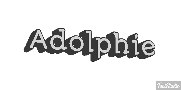 Adolphie Effet de texte