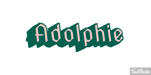 Adolphie Effet de texte