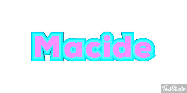 Macide Text effect