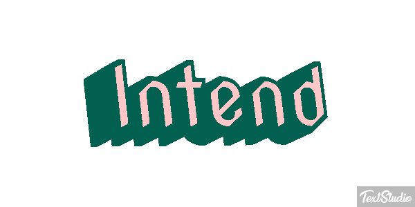 Intend Texteffekt