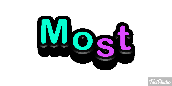 Most Texteffekt