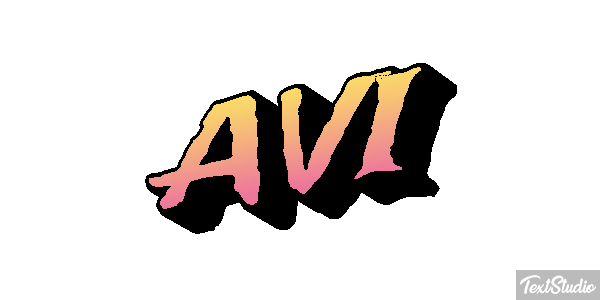 AVI Texteffekt