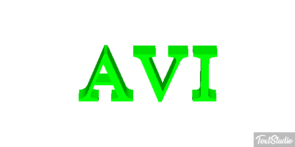 AVI Texteffekt