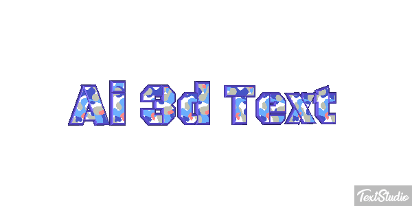 Ai 3D Text Text effect