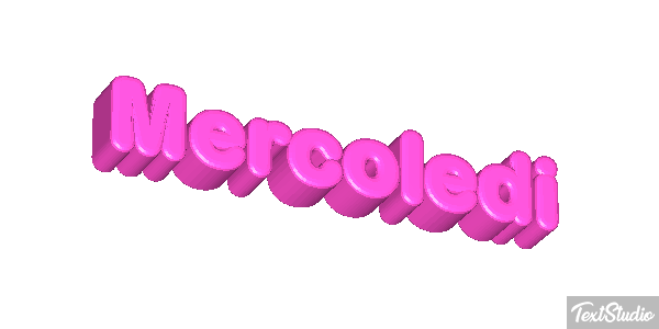 Mercoledì Text effect