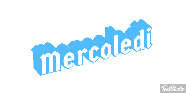 Mercoledì Text effect