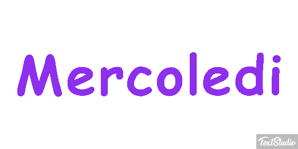 Mercoledì Text effect