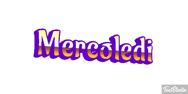 Mercoledì Text effect
