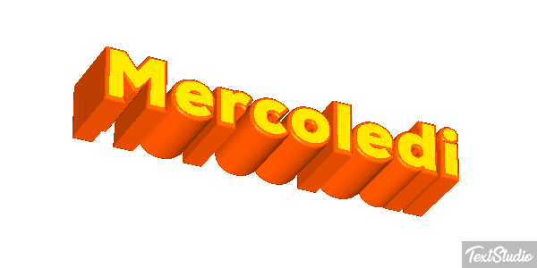 Mercoledì Text effect