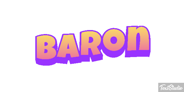 Baron Text effect