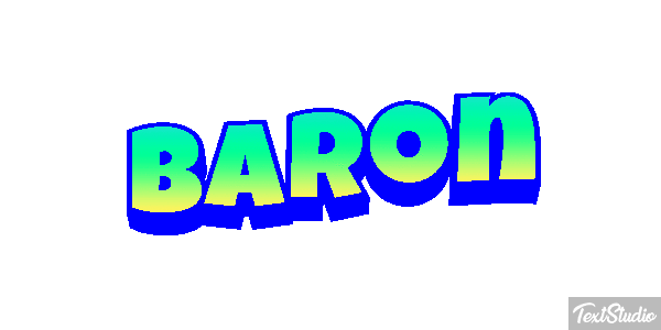 Baron Text effect