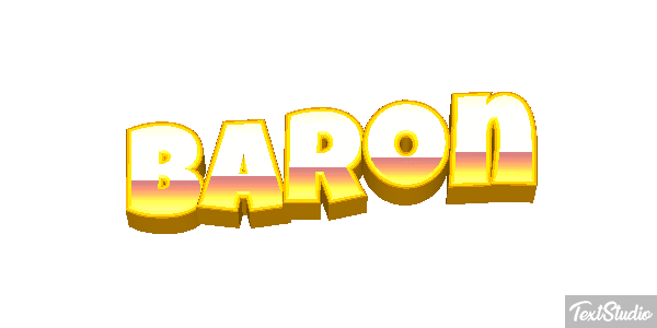 Baron Text effect