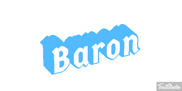 Baron Text effect