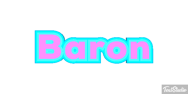 Baron Text effect