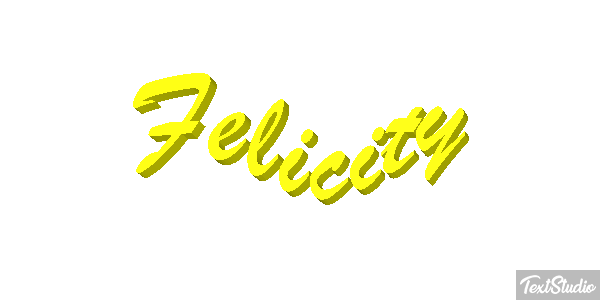 Felicity Efecto de texto