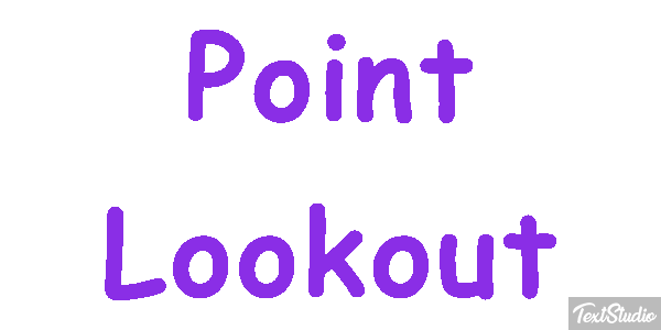 Point Lookout Efekt tekstowy
