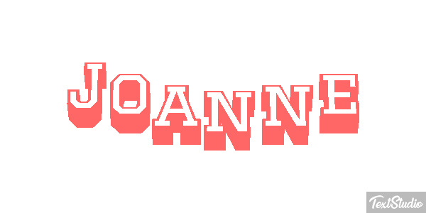 Joanne Efekt tekstowy