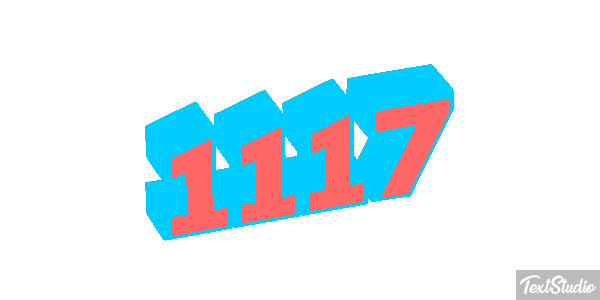 1117 Tekst effect