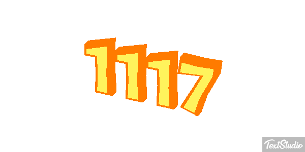 1117 Tekst effect