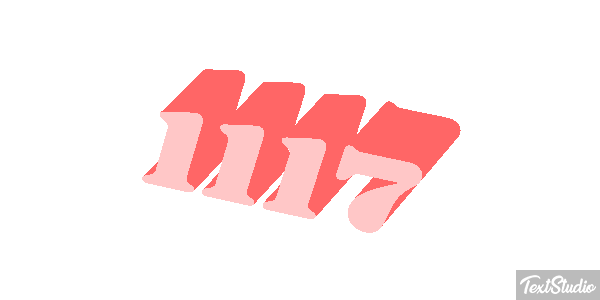 1117 Tekst effect