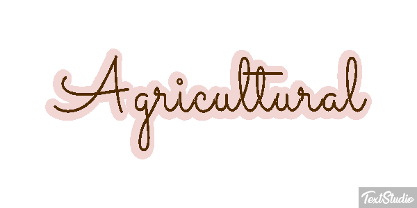 Agricultural Efekt tekstowy